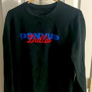 SMU “Pony Up Dallas” Yoga Material Sweater